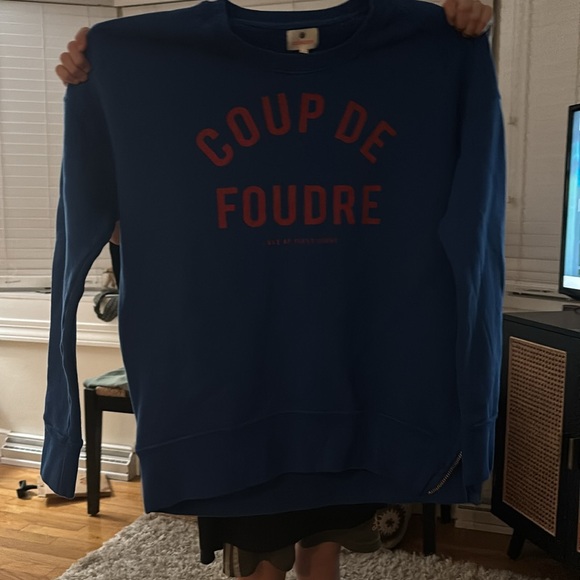 Sundry sweatshirt from Anthropologie size 2 “coup de foundry” - Picture 7 of 7